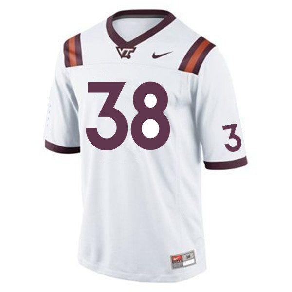 Men #38 Rico Kearney Virginia Tech Hokies College Football Jerseys Sale-Maroon